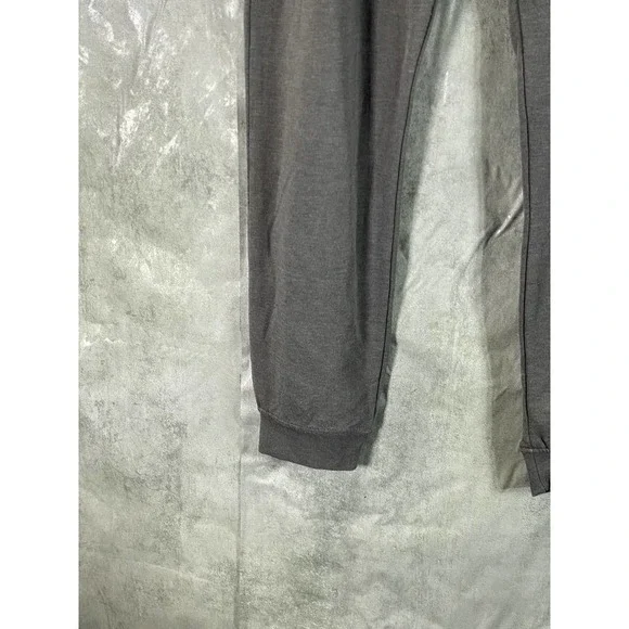 Lazer Men's Grey Solid Drawstring Stretch Relaxed-Fit Pull-On Jogger SZ 2XL - Picture 8 of 14